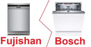  So sánh máy rửa bát Bosch và Fujishan, sản phẩm nào tốt? 